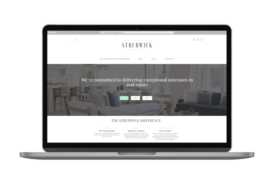 Strudwick Property Agents Laptop Website Layout Design By Rogue Web Design Strudwick Property Agents Laptop Website Layout Design By Rogue Web Design